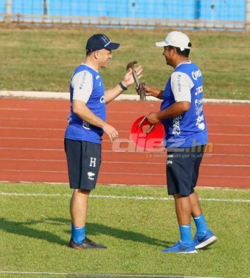 FOTOS: Los detalles más íntimos de la práctica en la Selección de Honduras