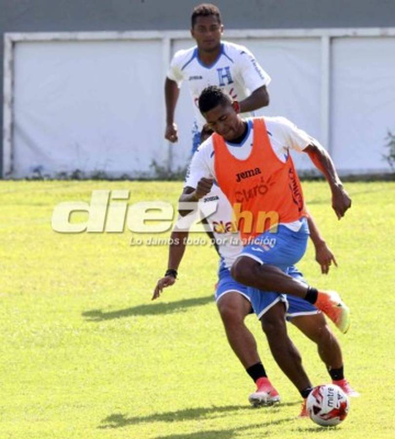 FOTOS: Carlo Costly irradia optimismo en su primer entreno con Honduras
