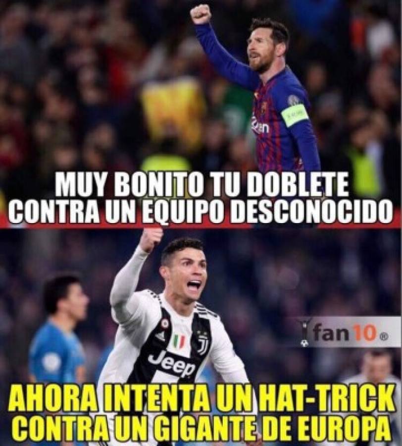 Los crueles memes de la goleada del Barcelona al Lyon en la Champions League