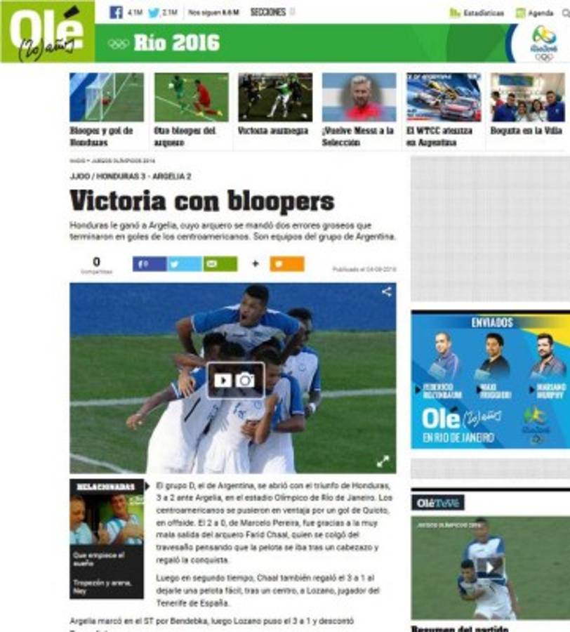 Prensa internacional sobre Honduras: 'No era necesario sufrir tanto'