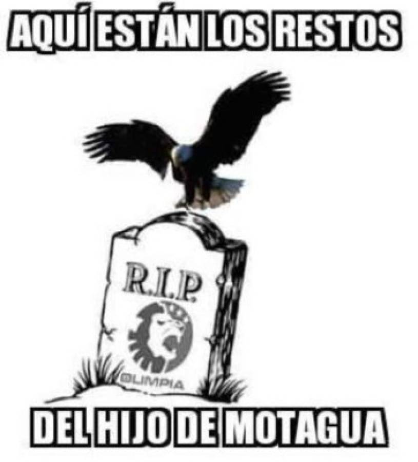 Motagua revienta con memes al Olimpia tras golearlo en Comayagua