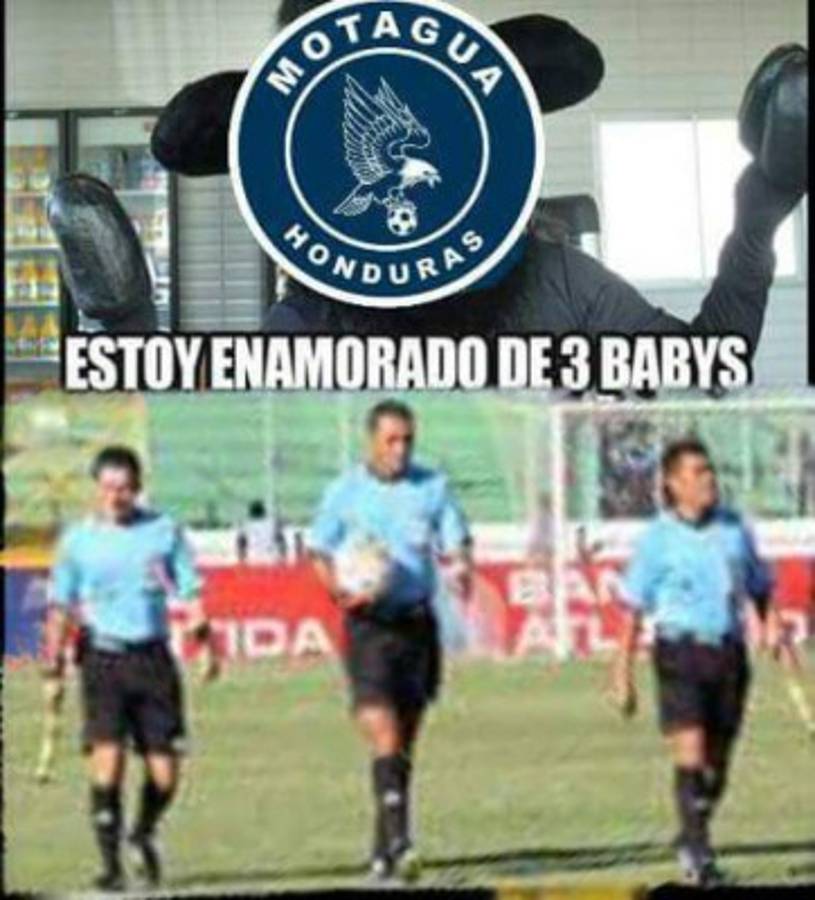 ¡Los memes crucifican a Motagua por el penal pitado ante Marathón!
