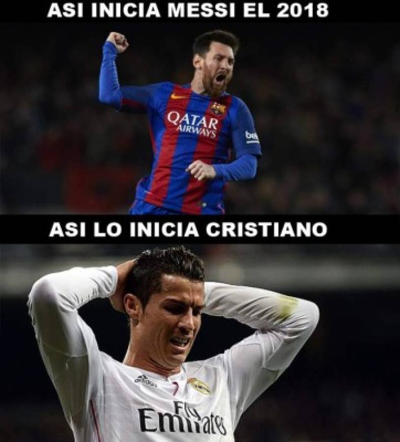 ¡No perdonan! Barcelona le gana a Levante y los memes atizan contra Cristiano Ronaldo