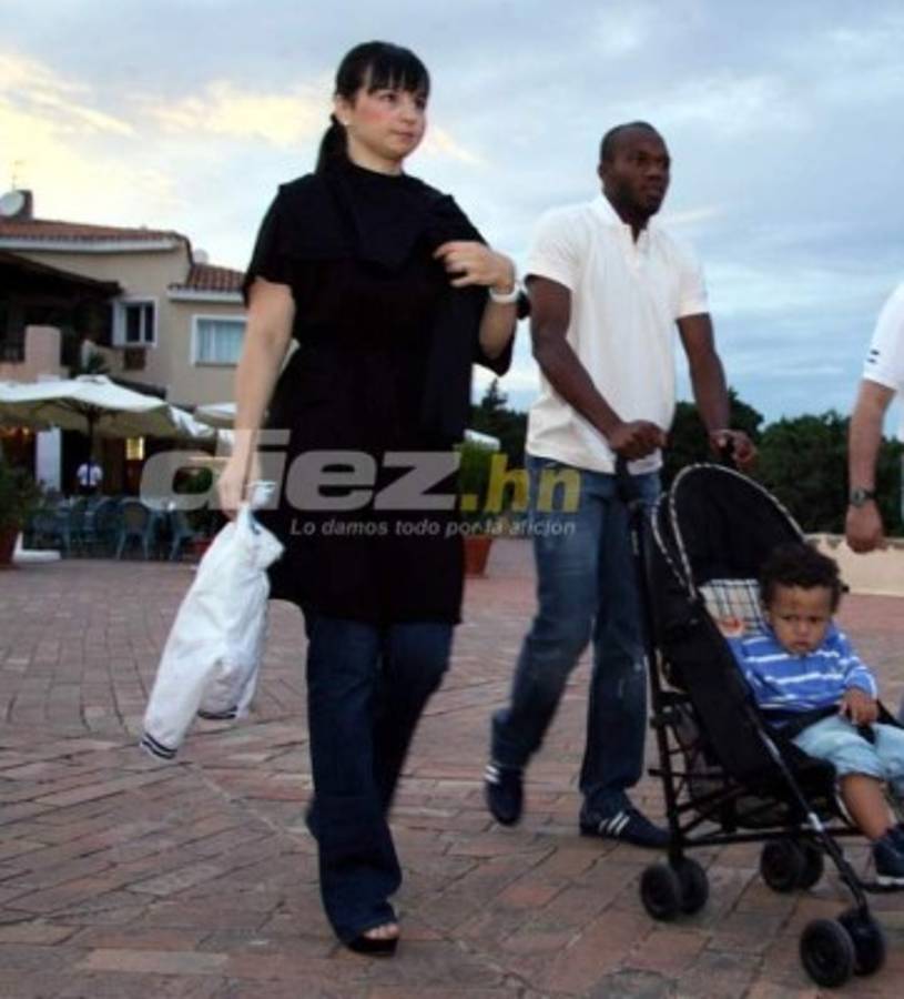 David Suazo desmiente la 'leyenda urbana' sobre su esposa, la italiana Elisa Secchi