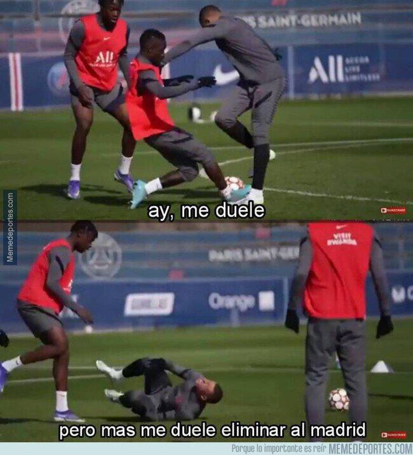 Los memes no perdonan al PSG tras ser eliminados de la Champions League por el Real Madrid