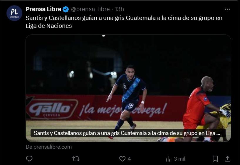 Prensa de Costa Rica y Guatemala encienden el partido por el boleto a cuartos de final de Nations League: “están obligados a ganar”