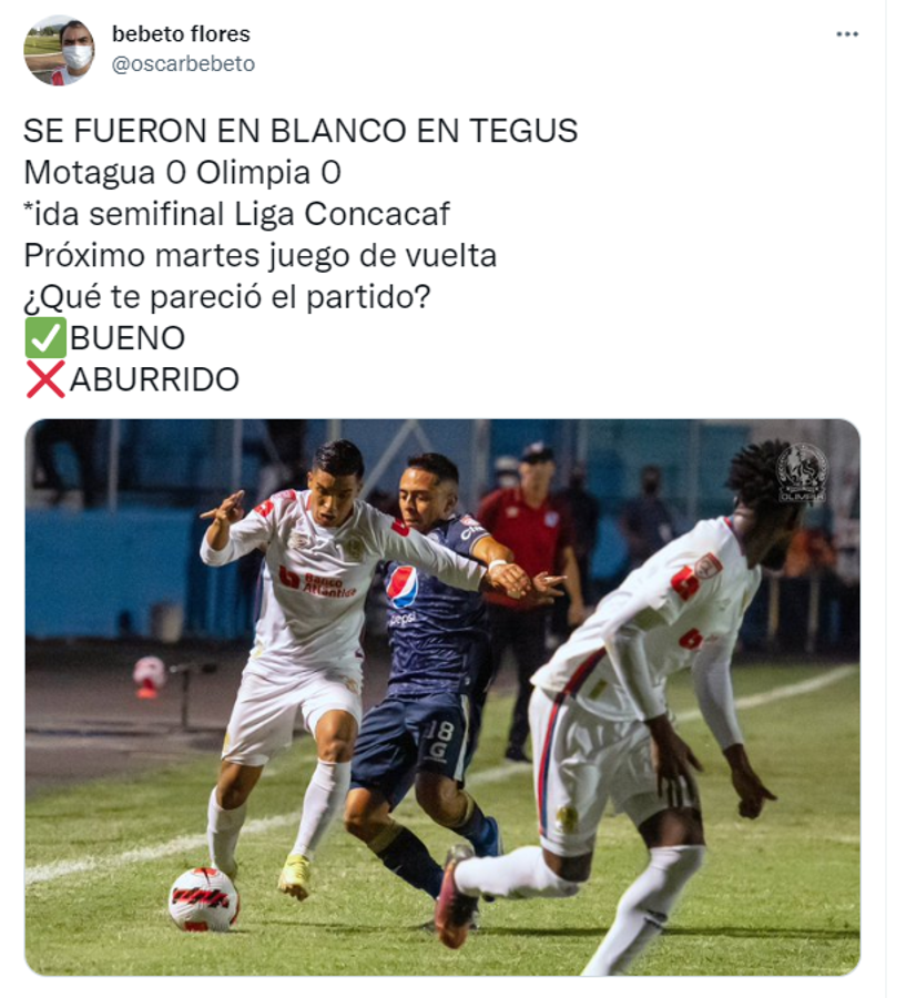 Sin filtros: Periodistas reaccionan luego del amargo empate que sellaron Motagua y Olimpia en Liga Concacaf