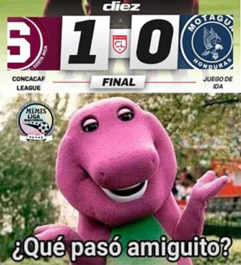 Memes no perdonan al Motagua tras perder ante Saprissa en la final de Concacaf