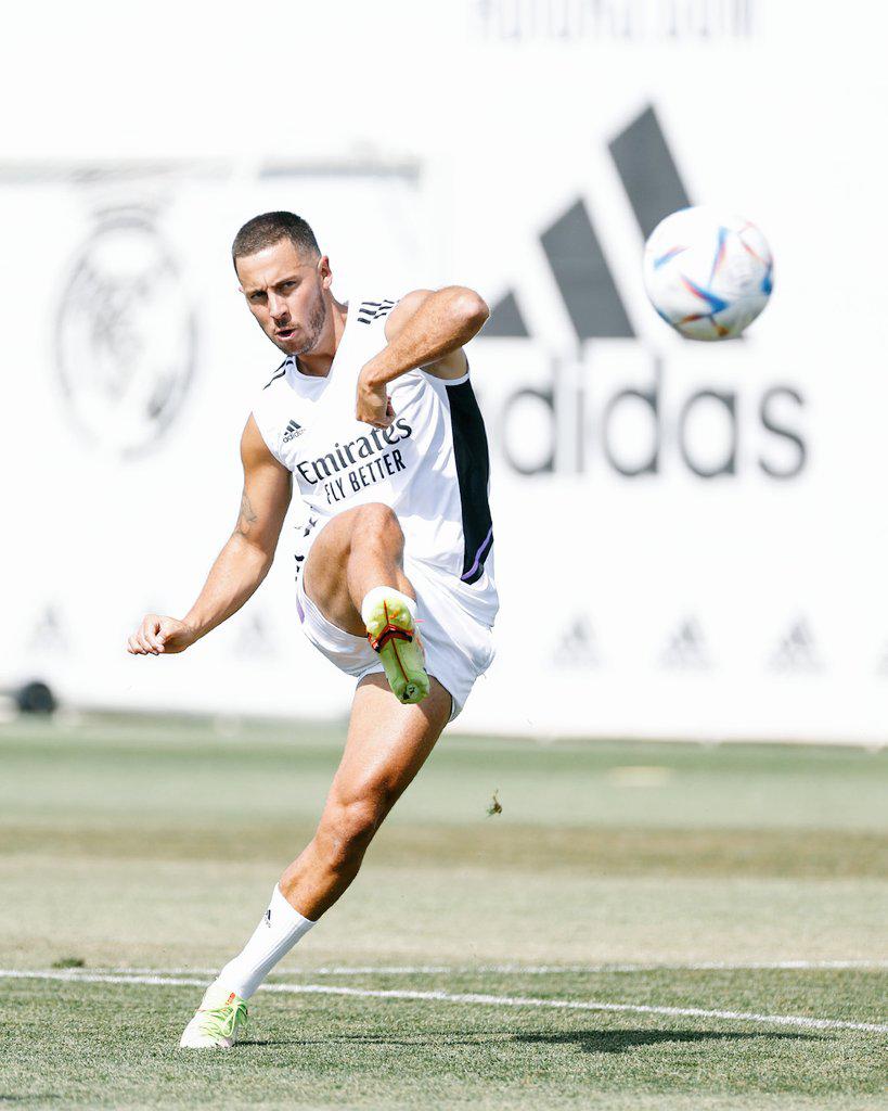 Quiere cumplir su promesa: Así es el notable cambio físico de Eden Hazard y el nuevo puesto que tendrá en el 11 de Ancelotti