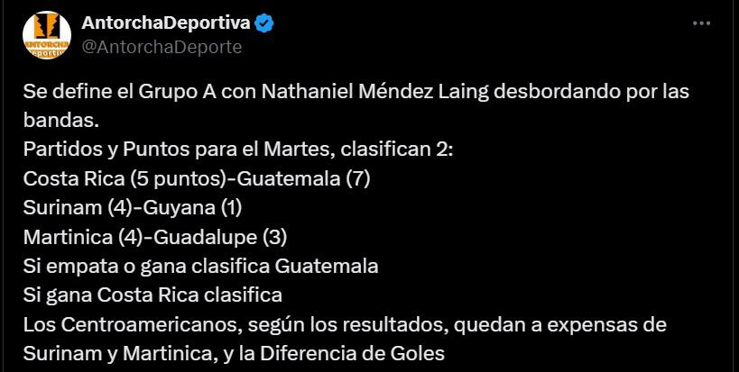 Prensa de Costa Rica y Guatemala encienden el partido por el boleto a cuartos de final de Nations League: “están obligados a ganar”