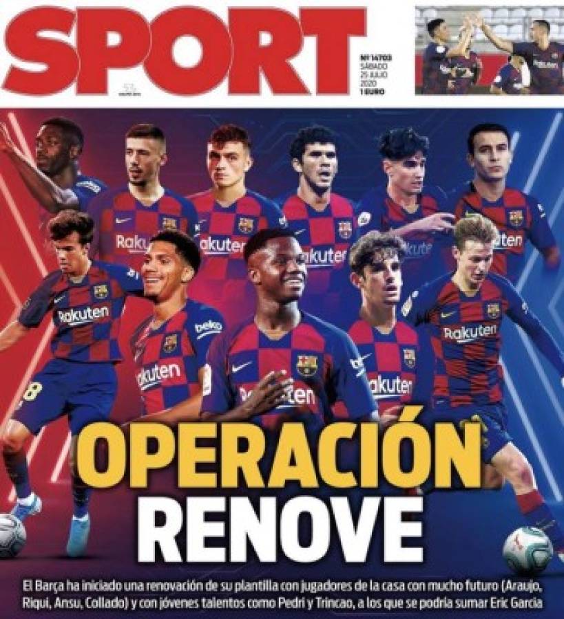 Con un promedio de edad de 19,7 años: Así será el nuevo Barcelona en la temporada 2020-21