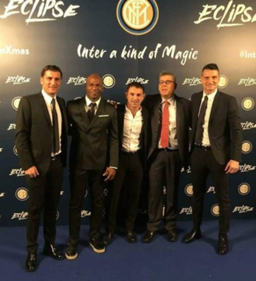 Así fue la lujosa cena de Navidad del Inter de Milán con el hondureño David Suazo de invitado