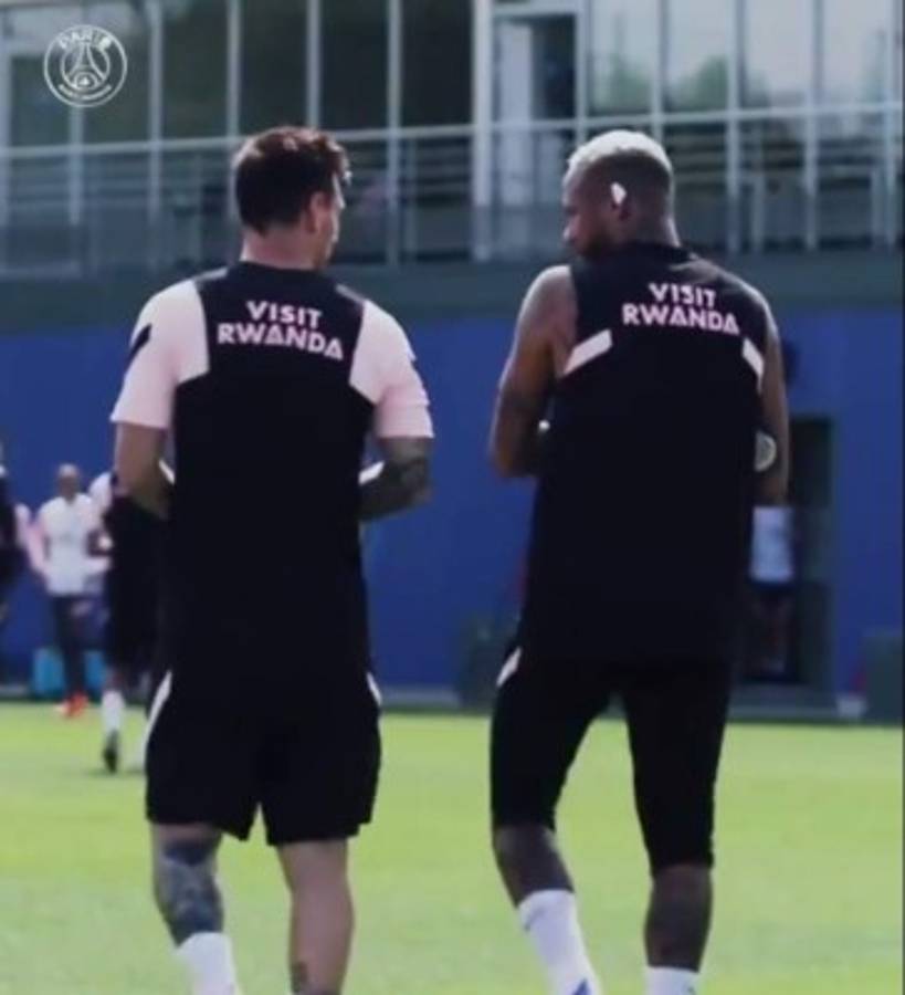 Así fue el primer entrenamiento de Messi en PSG: Su mejor amigo y abrazos con Sergio Ramos
