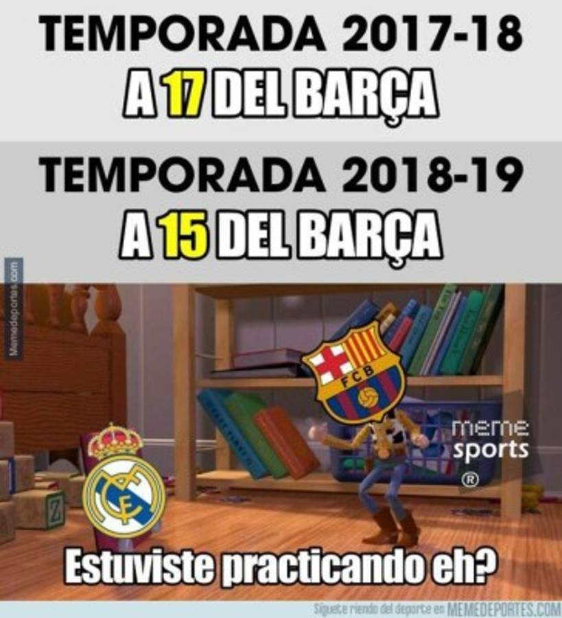 Messi, Real Madrid y los memes del Barcelona bicampeón de España
