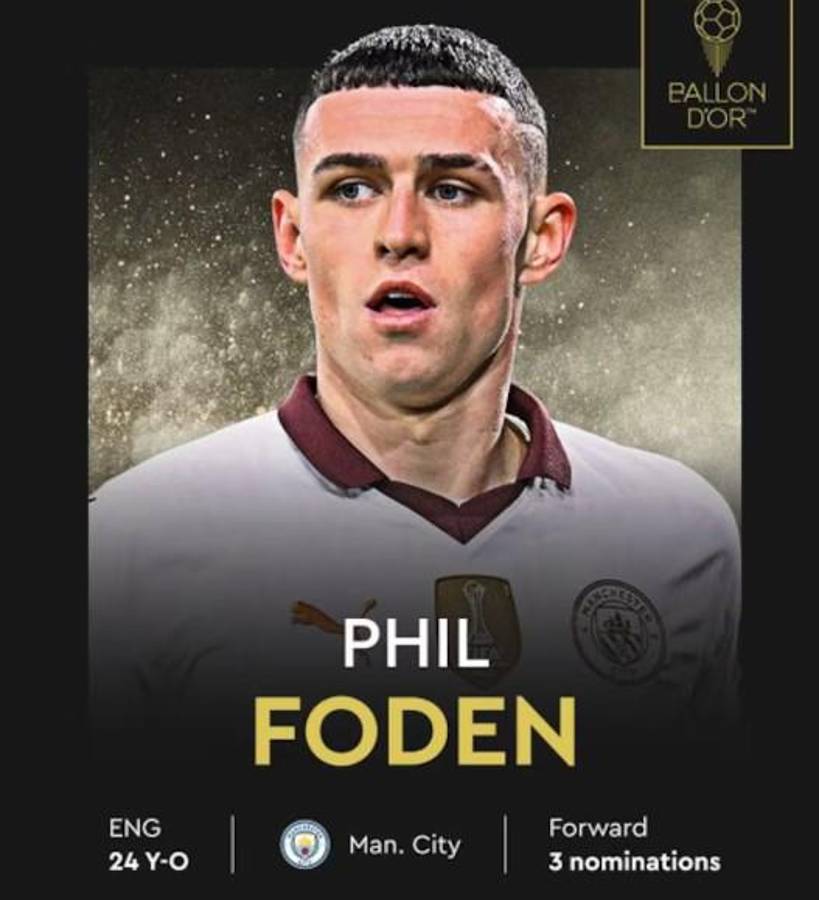 El ranking de los 10 jugadores que son los grandes favoritos a ganar el Balón de Oro 2024