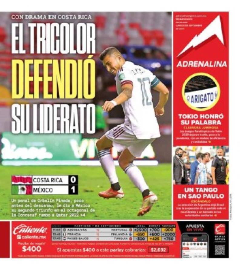 'Punto amargo', 'Poca magia', 'Panamá ilusiona', 'decepción tica': las portadas de los diarios en Concacaf