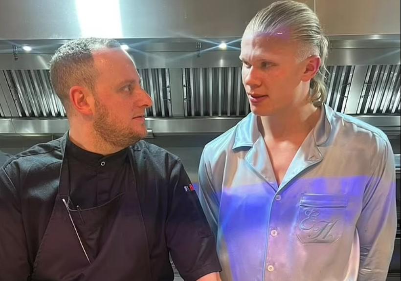 La loca fiesta del City: Haaland en pijama con su novia, Julián pone ebrio a Grealish y la hija de Pep se roba las miradas