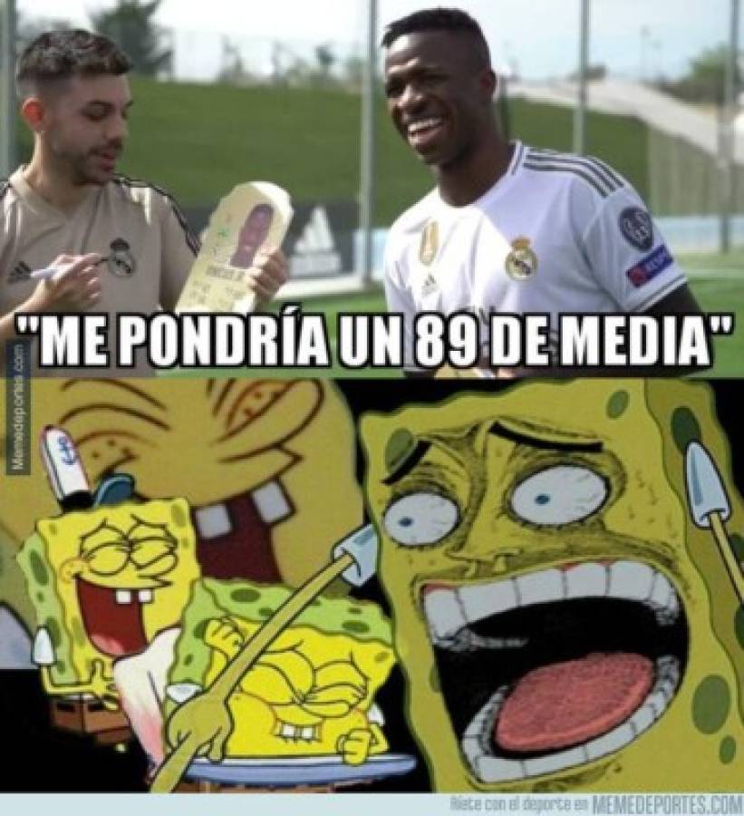 Memes: Trituran a Vinicius y al Real Madrid tras empatar con el Betis en el Bernabéu