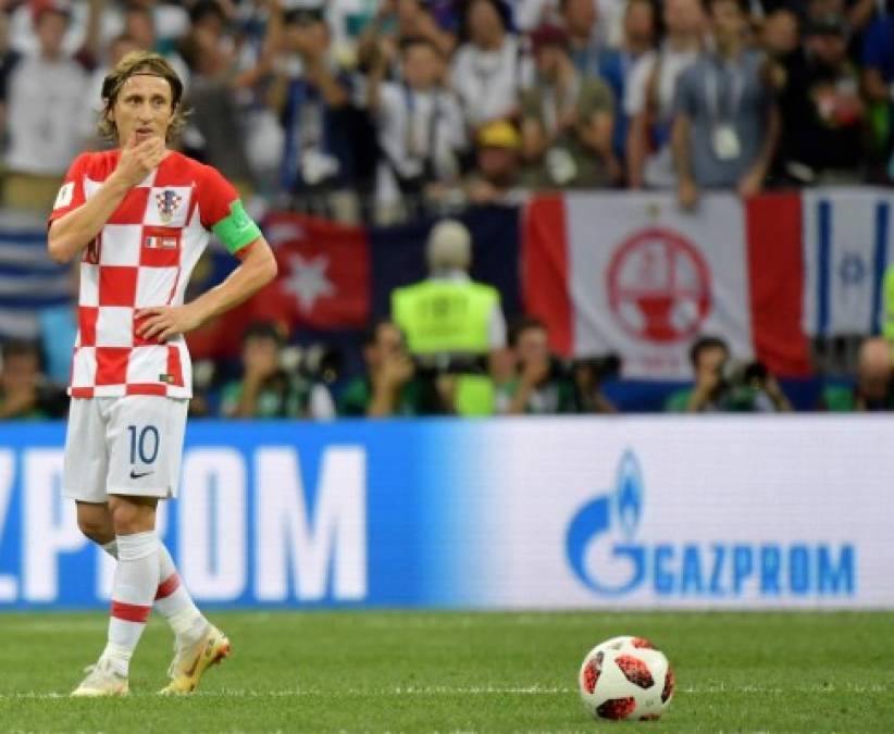 Luka Modric fue elegido como el balón de oro de Rusia 2018