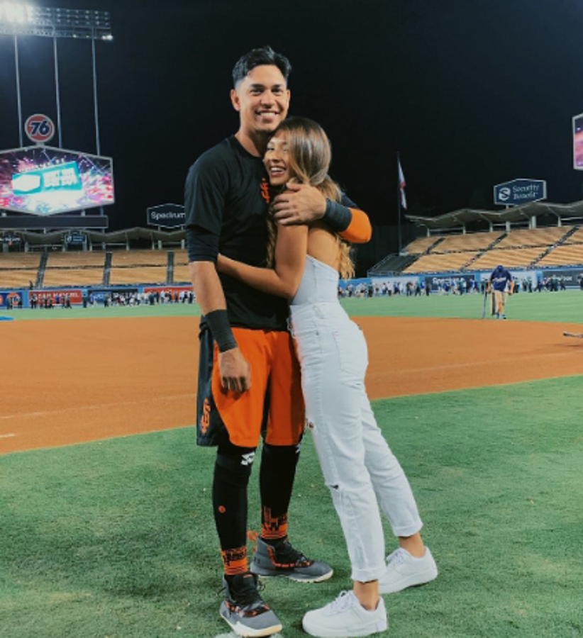 Nancy Herrera, la mujer que acompaña a Mauricio Dubón desde abajo hasta hacer historia en la Serie Mundial de Béisbol