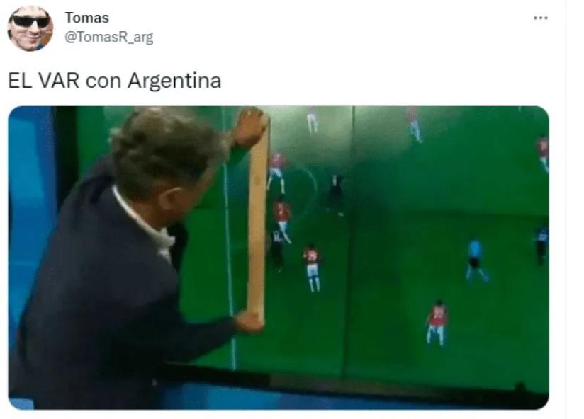 ¡Culpan al VAR! Los memes destrozan a Argentina por la dura derrota contra Arabia Saudita en Qatar 2022