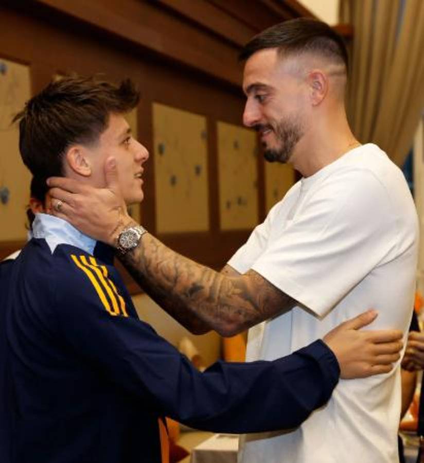 Emotivo reencuentro: el héroe de la última Champions visitó al Real Madrid antes de la final contra Pachuca en Qatar