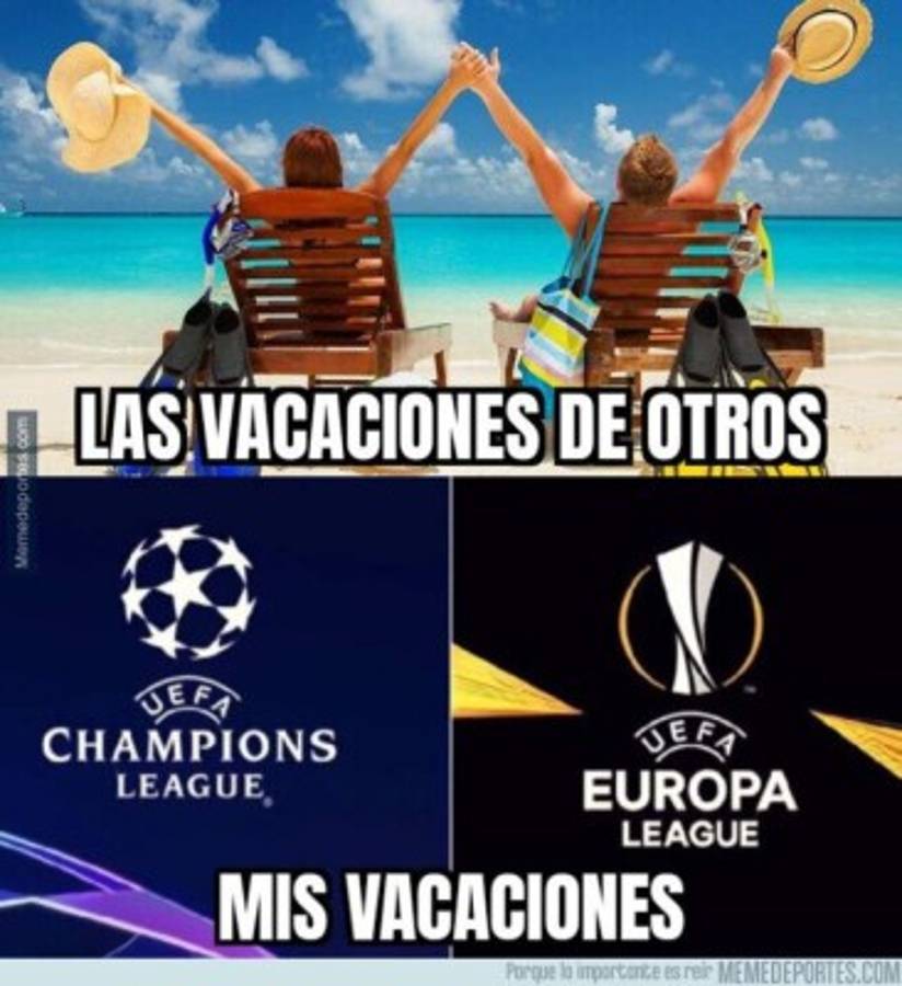 Los crueles memes del regreso de la Champions donde no perdonan al Real Madrid y Barcelona
