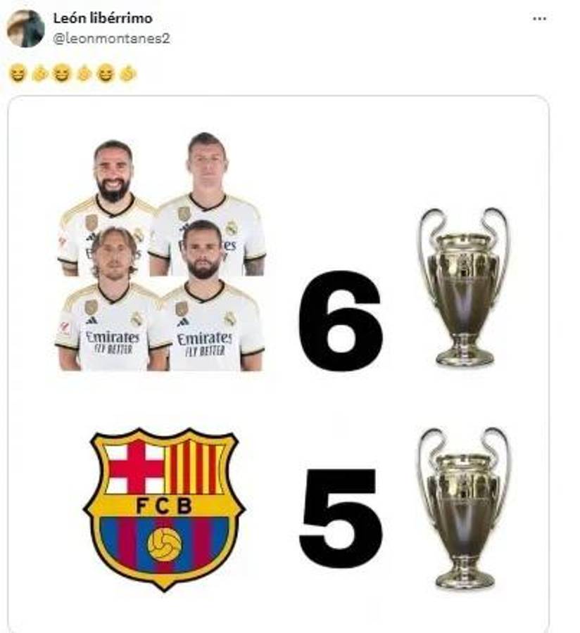 Real Madrid se burla: esto son los fulminantes memes contra Barcelona tras quedar eliminado de Champions League