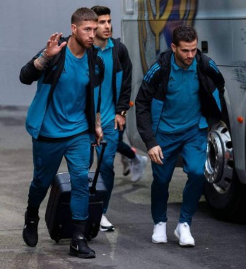 Imponente ambiente de Champions en las calles de España previo al Madrid-Bayern