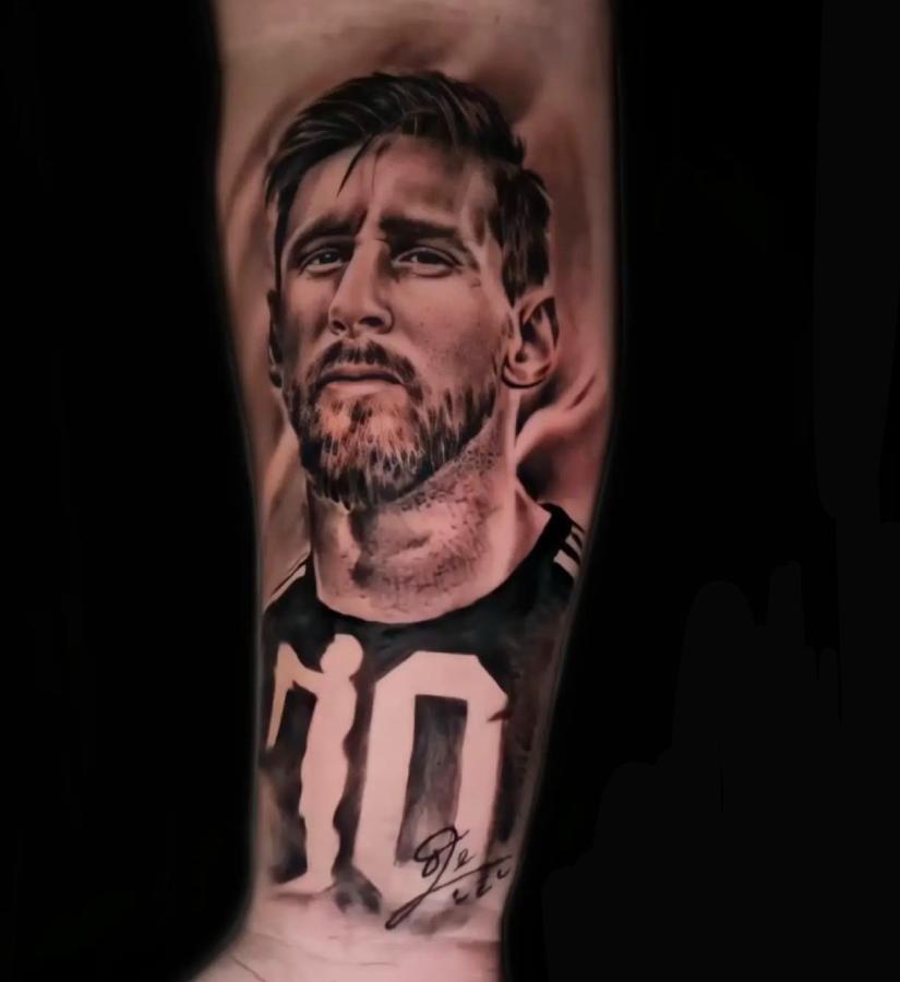 Locura por Messi en Honduras: Fanáticos se tatúan al 10 del Inter Miami en su piel: “Me costó 600 dólares”