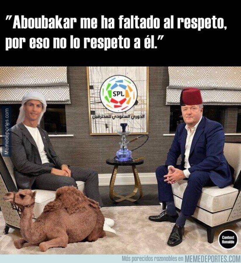 Cristiano Ronaldo fue fichado por el Al Nassr de Arabia Saudita y lo destrozan con memes