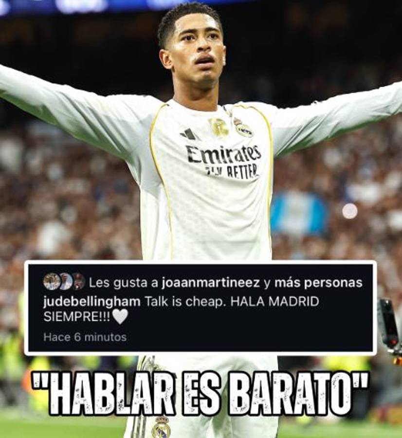 Bellingham tira dardo a Lamine Yamal y la reacción de Endrick: el festejo del Real Madrid tras imponerse al Barcelona