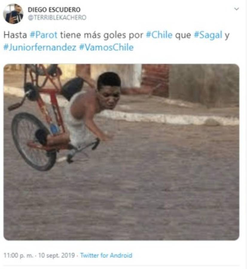 Chile, la víctima favorita de los memes tras caer ante Honduras en el Olímpico