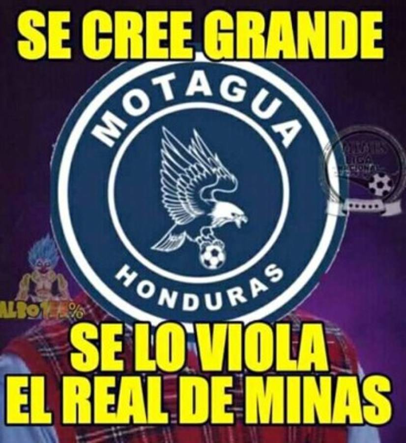 Real de Minas derrota a Motagua y lo masacran con divertidos memes