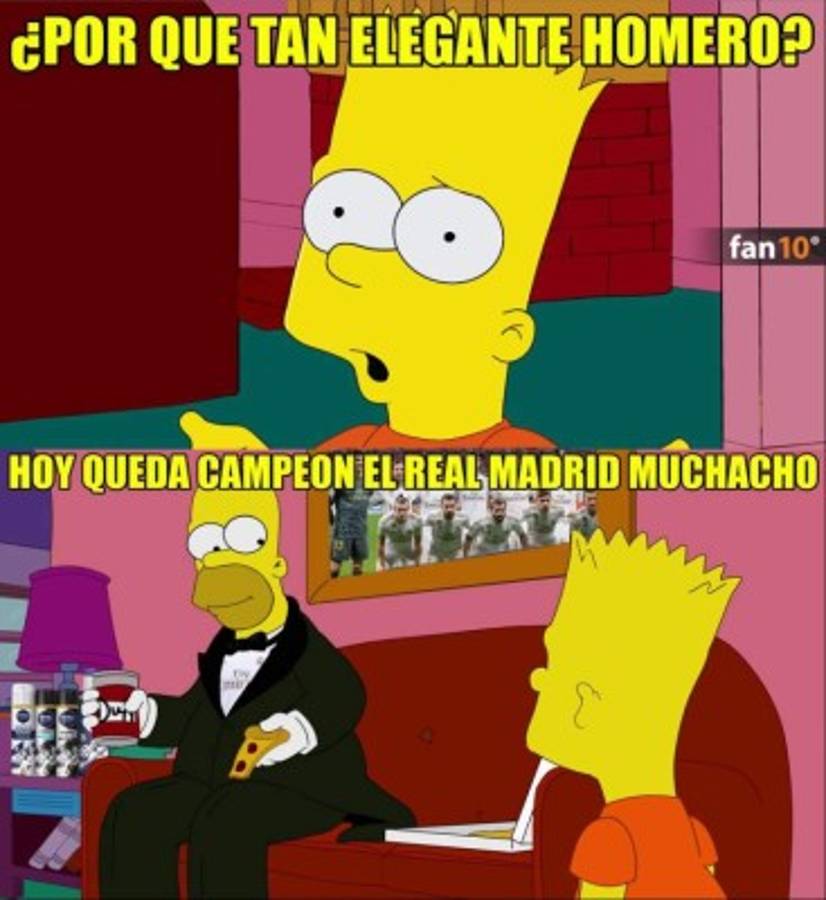 Los memes del Real Madrid campeón de la Liga de España donde hacen pedazos al Barcelona