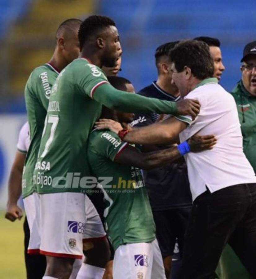 Héctor Vargas pierde la cabeza y es expulsado; la tristeza de Maldonado y los contratistas en el Olímpico