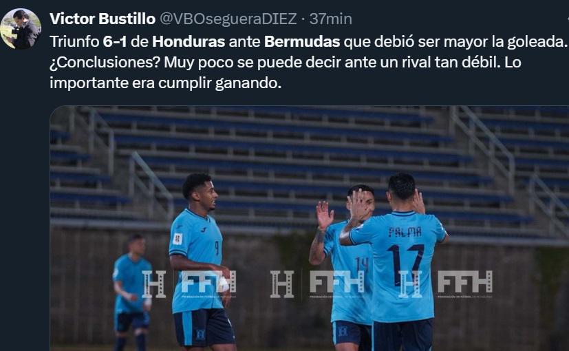 ¿Era para goleada? Prensa deportiva reacciona a la victoria de Honduras vs Bermudas: “Rueda logró triunfo aplastante”