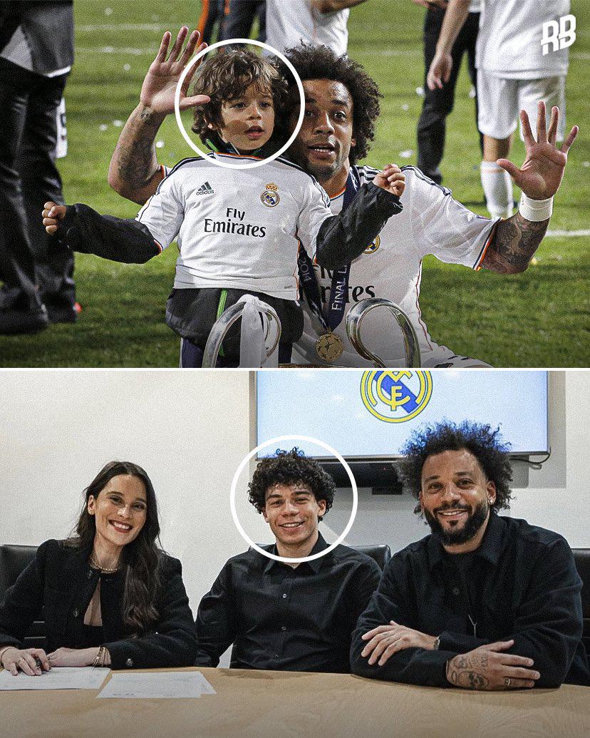Hijo de Marcelo firma su primer contrato: dos campeonas del mundo se lo pelean y la decisión de Álvaro Arbeloa