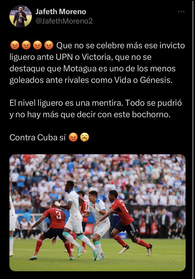 La reacción de Costly, el gran señalado de la prensa de Honduras y directivo atiza contra Rougier