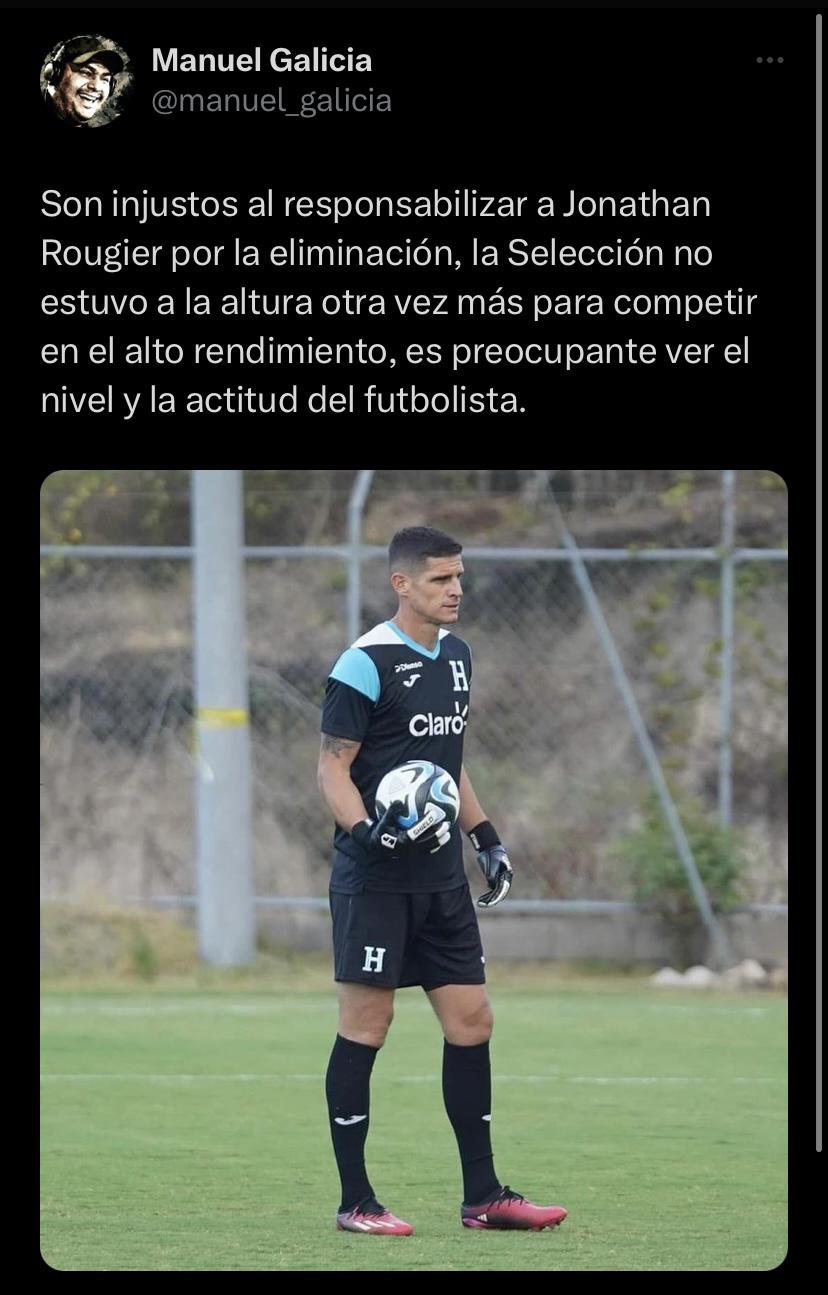 La reacción de Costly, el gran señalado de la prensa de Honduras y directivo atiza contra Rougier