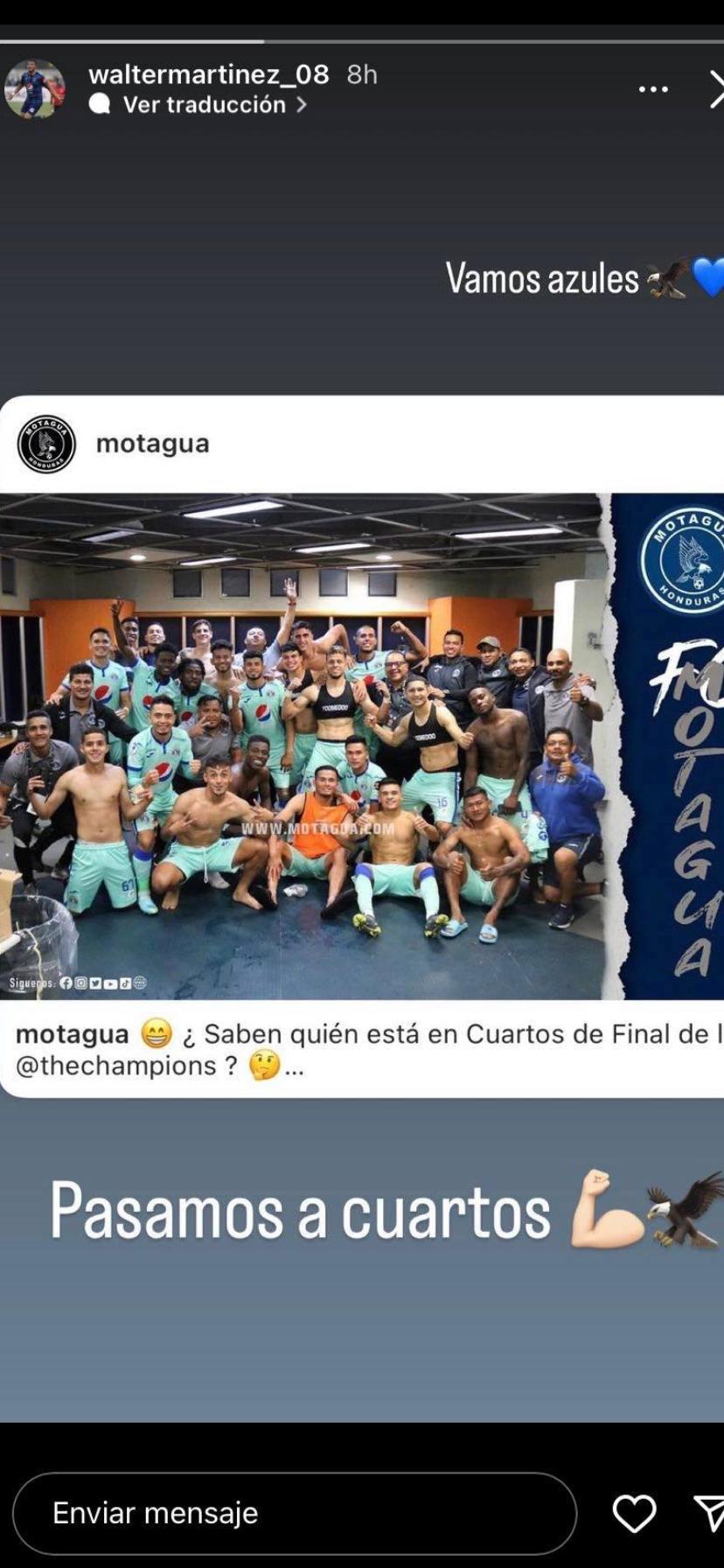 ¡No caben de felicidad! Así festejaron los jugadores del Motagua la hazaña ante Pachuca: mensajes en redes