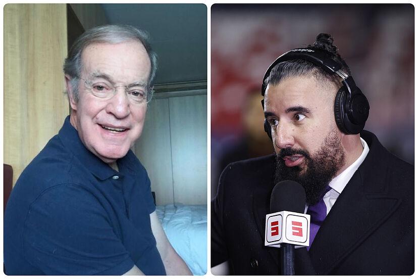 Faitelson le respondió a Álvaro Morales y la cláusula en ESPN para no trabajar juntos: Yo la exigí