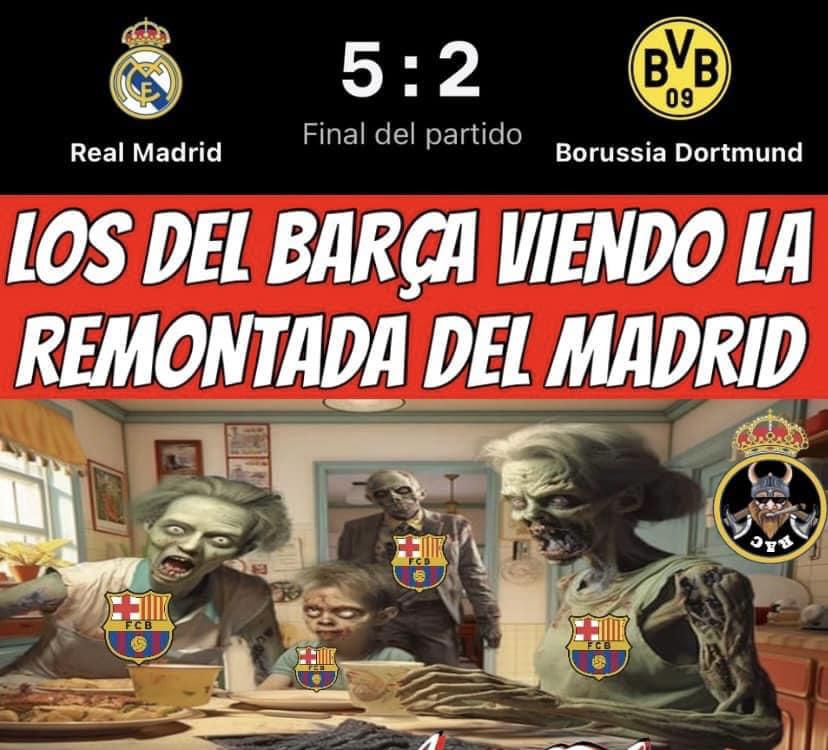Los divertidos memes que dejó la remontada del Real Madrid en la Champions: ¡eligieron a su Balón de Oro!