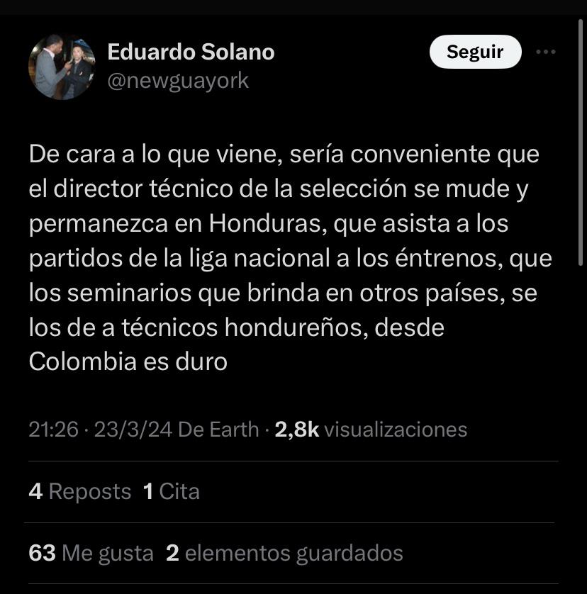 La reacción de Costly, el gran señalado de la prensa de Honduras y directivo atiza contra Rougier