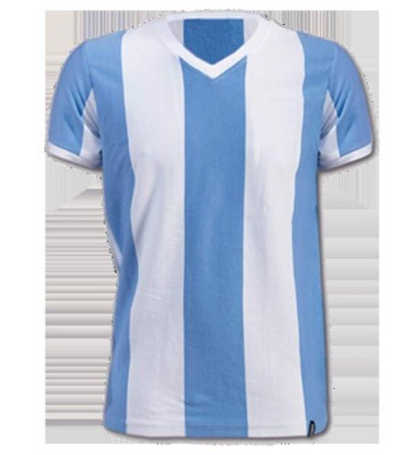 Todas las camisas que ha utilizado la selección de Argentina en la historia de los Mundiales