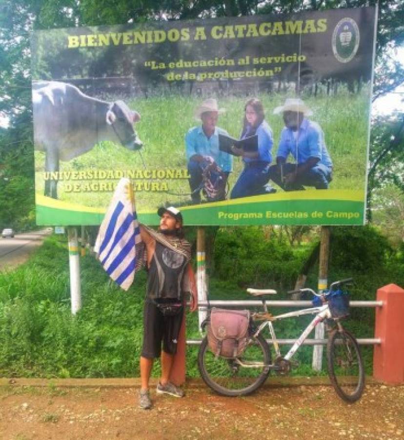 Así es América, la bicicleta que le robaron a Tabaré Alonso en Honduras