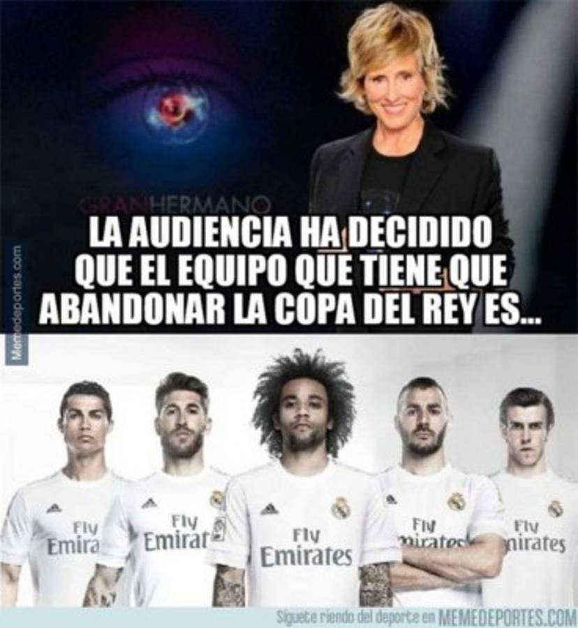 MEMES: Así se burlan del Real Madrid tras su eliminación confirmada en Copa del Rey
