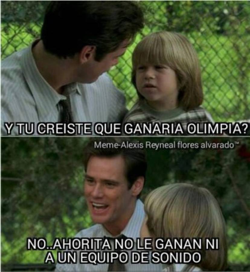 Los mejores memes del triunfo del Real España sobre Olimpia