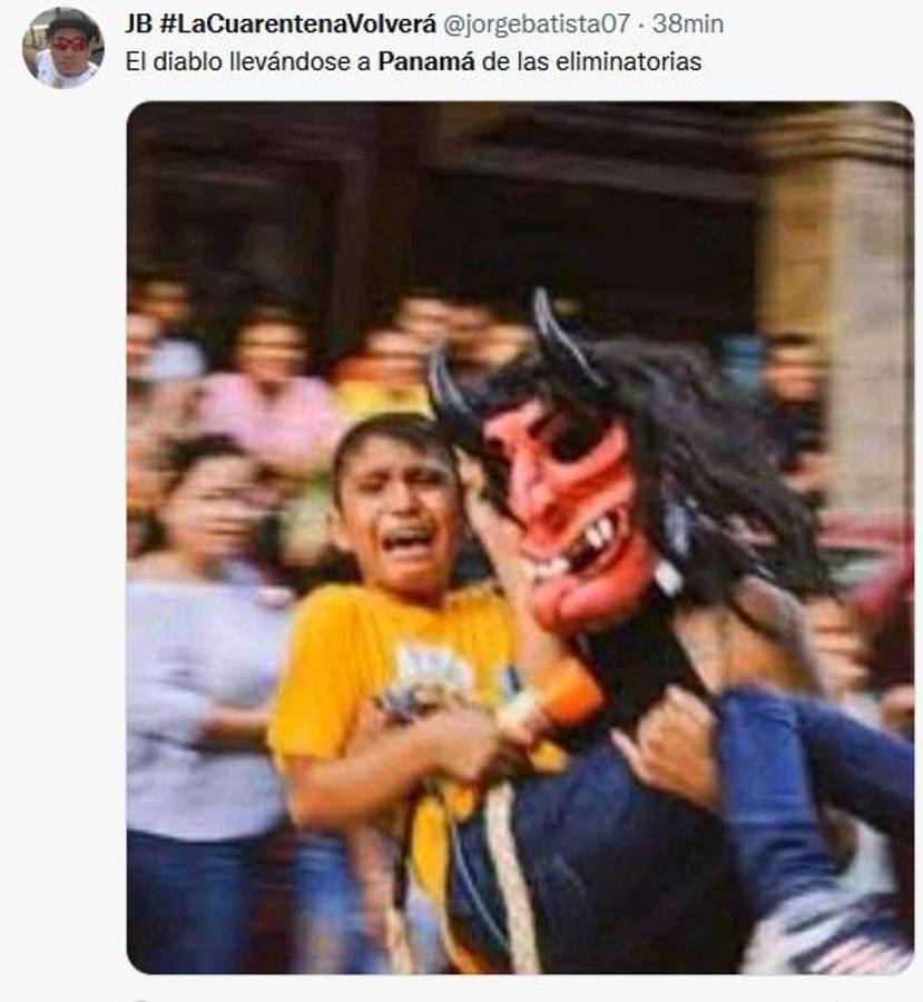 Los memes destrozan a Panamá tras recibir una goleada y decir adiós al Mundial de Qatar 2022