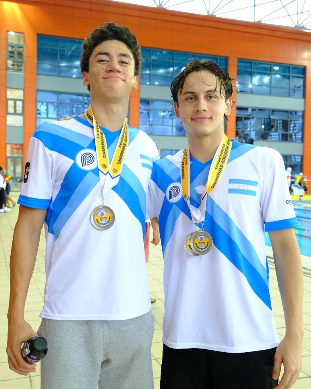 Honduras arranca con siete medallas y récord nacional el Panam Aquatics 2022 en Trinidad y Tobago